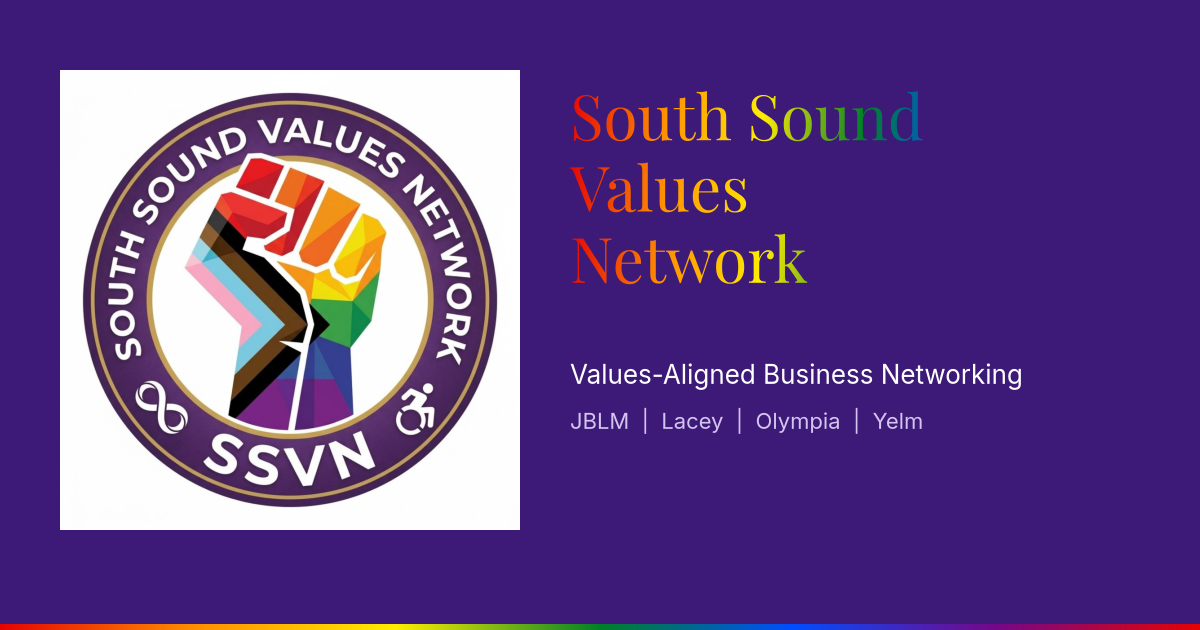 South Sound Values Network | Values-Aligned Business Networking in JBLM ...